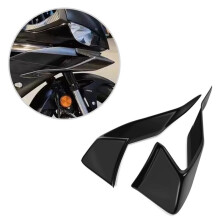 Motorcycle Sport Downforce Naked Forntal Spoilers Aerodynamic Wing Deflector for YZF-R3 YZF-R25 2019-2024 Carbon