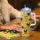Vaso de acero inoxidable de Mickey Mouse de 40 oz con asa y 7