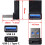 Pravoúhlý adaptér USB A samec na USB C samice 4