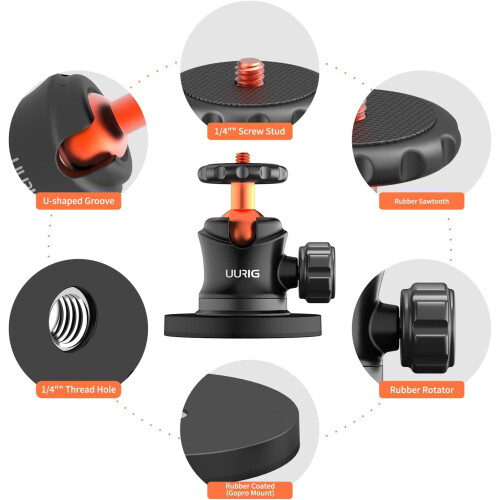 UURIG BH07 360 zuiger 1/4"-20 zuiger 1