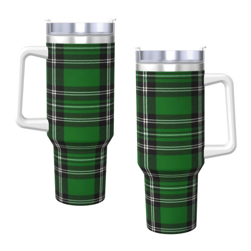 Personlig julepledd-glass i rustfritt stål, 40 oz 2