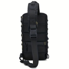 Multifunctional Men'S Crossbody Shoulder Backpack,Fishing Chest Bag,Ideal for Outdoor Camping, Hiking & Travel