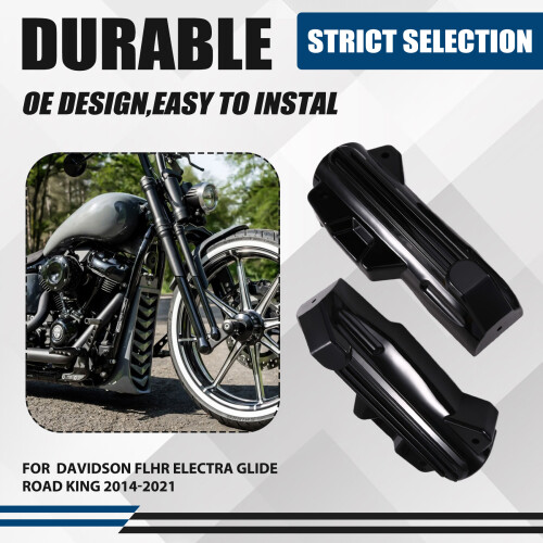 Motorcycle Front Fork Covers Front Fork  Cover for  Electra Glide Road King Street Glide 2014-2022