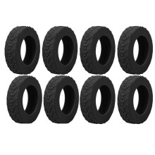 Luggage Wheels Protector Cover 8pcs Suitcase Wheels Protective Covers Silicone Wheel Cover for Suitcase