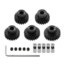 0.8M Motor Gear Set for 1/10 RC Rigs Crawler Axial Capra F9 SCX10 III AR45P Axle Upgrade Parts 21T+22T+23T+24T+25T