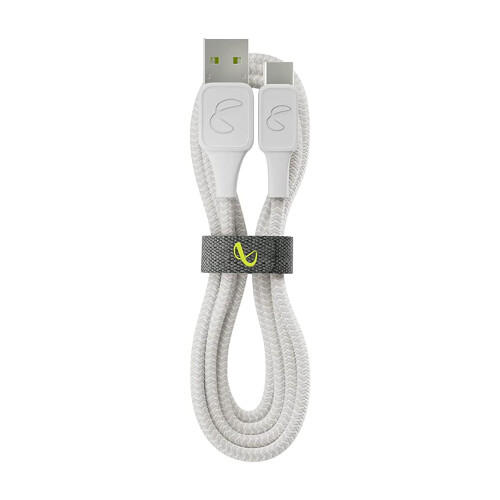 InstantConnect USB-A till USB-C laddningskabel vit 1,5 m 1