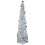 5ft Silver Collapsible Artificial Christmas Tree with Stand 1
