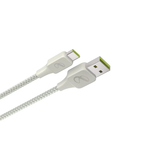 InstantConnect USB-A till USB-C laddningskabel vit 1,5 m 2