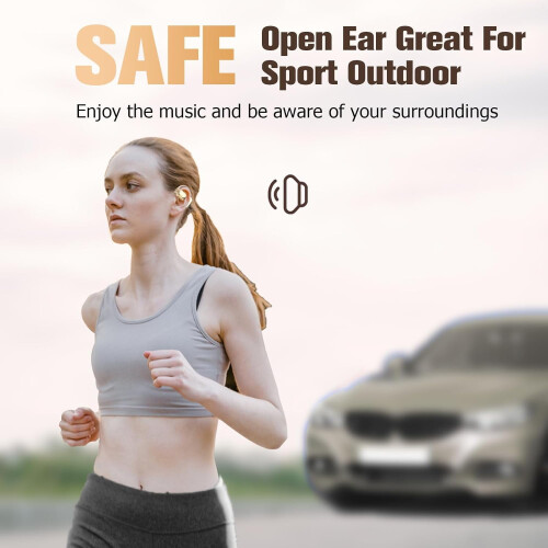 Offene Knochenleitungskopfhörer, kabellos, Bluetooth 1