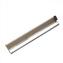 Plastering Trowel Triangular Trowel 10mm Eye 600mm Long Stainless Steel Adhesive / Mortar Tile Tool Construction