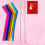 Huixinou reusable bendable straws with brushes 6 pcs 3