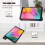 Slanke drievoudige foliohoes voor Galaxy Tab A8.0 (2019, 4