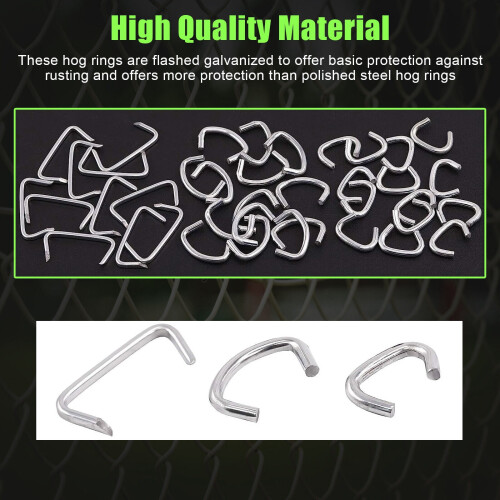 Lige Hog Ring-tænger, 3/8" til 3/4", 240 dele 2