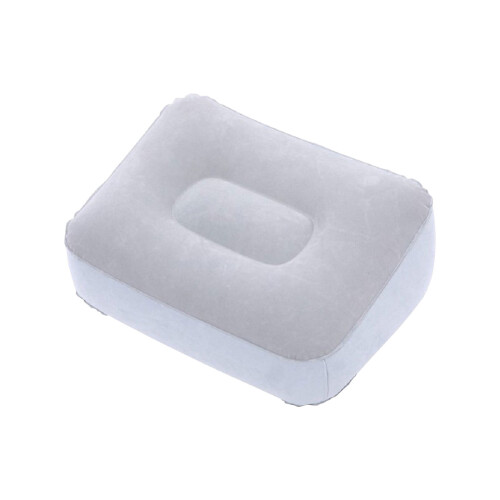 Leg Elevation Pillow Gray Navy Inflatable PVC 1