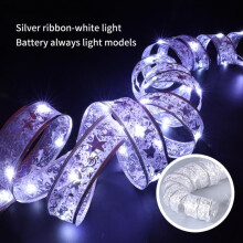 Romantic Ribbon Fairy Lights 40 LED 13ft Battery Waterproof