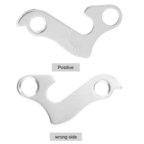 MTB rear derailleur hanger alloy frame tail hook 2