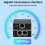 Διαχωριστής Gigabit Ethernet RJ45 1000Mbps 1 είσοδος 2 έξοδοι 6