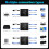 Διαχωριστής Gigabit Ethernet RJ45 1000Mbps 1 είσοδος 2 έξοδοι 7