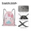 Hello Kitty Beutel mit Kordelzug, mittelgroß, faltbar, unisex 6