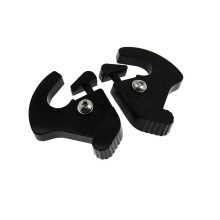 Motorcycle Backrest Detachable Rotary Sissy Bar Luggage Racks Latches Clips for Electra Road Street Glide