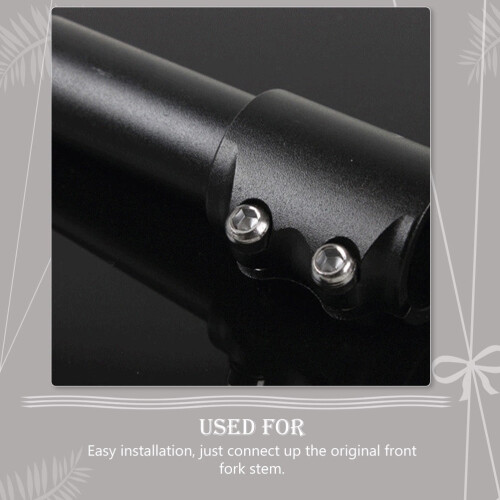 Front Fork Booster Handlebar Adapter Stem Extender 2 pcs 1