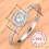 925 Sterling Silver Promise Ring with Zircon 1 Pc 5