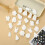 Christmas tree coloring set with gypsum base and acrylic 4
