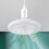 Fankiway E27 plafondventilator met verlichting, wit, 1 stuk 7