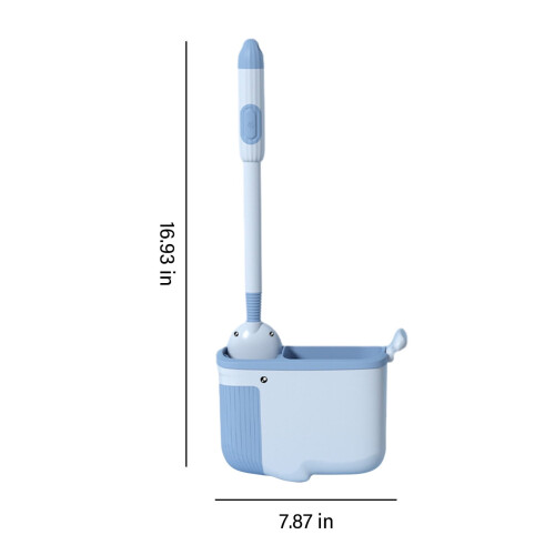 WC-Bürsten-Set, ABS-Wandhalterung, 1 Stück 2