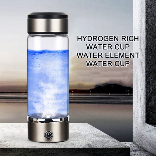 Fankiway Hydrogen Vandflaske Glas USB Genopladelig 2