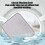 Self-Cooling Dog Mat for Large Pets, Washable Ice Silk Pad 6
