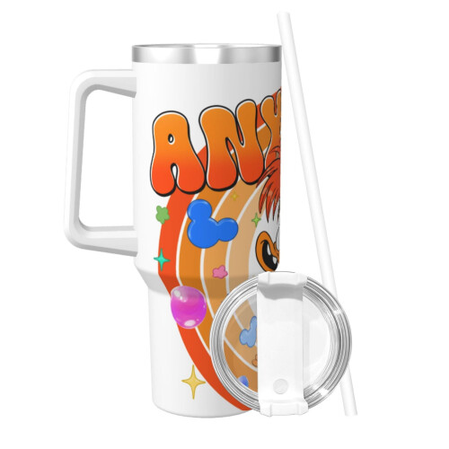Inside Out 40oz Edelstahlbecher mit Griff und 2