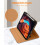 DTTO iPad 10. Generation Hülle 10,9 Zoll 2022 Leder Folio mit 3