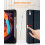 DTTO iPad 10. Generation Hülle 10,9 Zoll 2022 Leder Folio mit 4