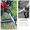 Engate de reboque para bicicleta com cabeça de nylon (1 peça) 3