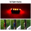 LED bicycle tail light rechargeable waterproof 1 pack 5