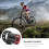 Bike Rear LED Tail Light Red Rechargeable 1pc 2