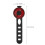 Bike Rear LED Tail Light Red Rechargeable 1pc 3