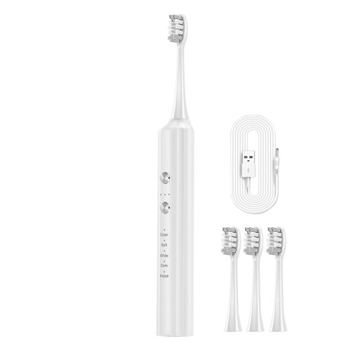 Spazzolino elettrico Fankiway con 3 testine e 15 1