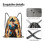 Dragon Ball Turnbeutel, faltbar, unisex, klein 6