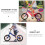 Bike Spoke Lights Decorative Child Ladybug Design 5