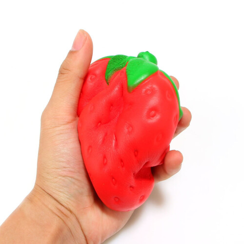 Strawberry Stress Ball Mini Foam Toy 1 Pack 1