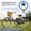 Fietskettingslot met ring, verdikte legering, 3-pack 3
