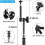 Βραχίονας στήριξης κάμερας με Super Clamp11 ιντσών1/4" 3/8" σπείρωμα 2