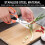 Ciseaux de cuisine robustes en acier inoxydable (1 paire) 7