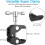 Βραχίονας στήριξης κάμερας με Super Clamp11 ιντσών1/4" 3/8" σπείρωμα 5