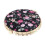 Miroir de poche compact à motif floral, pochette pliante double face 5