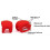 Bicycle Rear Tail Light Waterproof LED Handlebar Mount 8