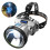 Vandretureforlygte LED genopladelig lys 3