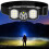 Linterna frontal LED portátil recargable por USB e impermeable. 3